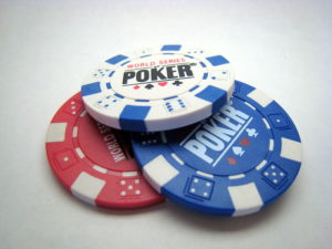 The term "blue chip" derives from the high-valued blue chips in poker - Image Credit: Logan Ingalls (CC by 2.0)